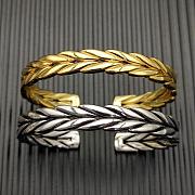 David Yurman Chevron Cuff Bracelet 18K Yellow Gold 9mm - 5