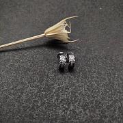 David Yurman Collectibles Huggie Hoop Earrings Sterling Silver - 5