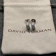 David Yurman Collectibles Huggie Hoop Earrings Sterling Silver - 3
