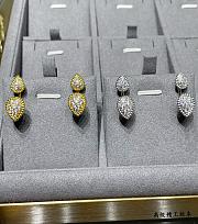 Boucheron Serpent Bohème Stud Earring S and XS Motifs Yellow/ White Gold - 2