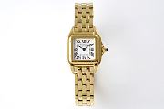 Panthere de Cartier Watch Yellow Gold Small Model 22x30mm - 6