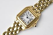 Panthere de Cartier Watch Yellow Gold Small Model 22x30mm - 3