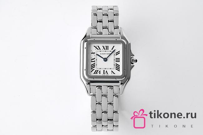 Panthere de Cartier Watch White Gold Medium Model 27x37mm - 1