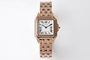 Panthere de Cartier Watch Rose Gold Medium Model 27x37mm - 5