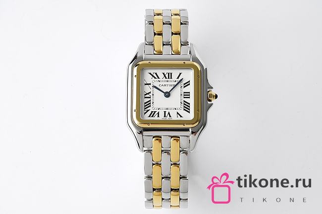 Panthere de Cartier Watch Yellow/ White Gold Medium Model 27x37mm - 1