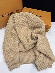 LV Monogram Toweling Cardigan Camel 1AJHO6  - 6