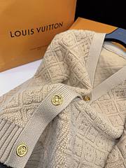 LV Monogram Toweling Cardigan Camel 1AJHO6  - 5