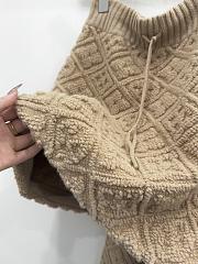 LV Monogram Toweling Skirt Camel - 5