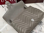 Gucci GG Marmont Medium Shoulder Bag Dusty Grey - 31x17x8cm - 3