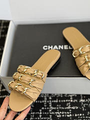 Chanel Mules Lambskin Beige - 2