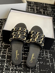 Chanel Mules Lambskin Black - 4