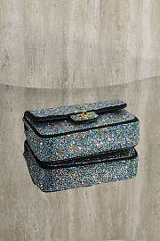 Chanel Evening Bag Strass Imitation Multicolour - 21x13x8cm - 6