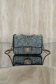 Chanel Evening Bag Strass Imitation Multicolour - 21x13x8cm - 5