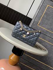 Chanel Wallet On Chain Pearly Lambskin & Gold Black - 19x12cm - 1