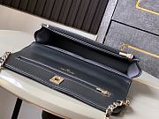 Chanel Wallet On Chain Pearly Lambskin & Gold Black - 19x12cm - 6