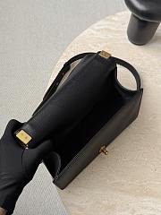 Boy Chanel Handbag Calfskin & Gold-Tone Metal Black - 25x15x9cm - 6