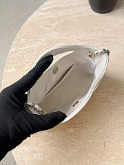 Chanel 31 Nano Shopping Bag Lambskin Gold Tone Metal White - 20.5x17.5x3.5cm - 6