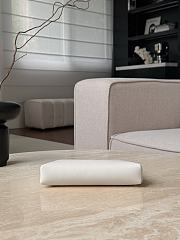 Chanel 31 Nano Shopping Bag Lambskin Gold Tone Metal White - 20.5x17.5x3.5cm - 5