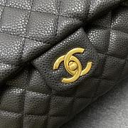 Chanel Classic XXL Travel Flap Grained Calfskin & Gold-Tone Metal Black - 46x26x14cm - 6