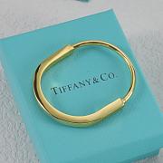 Tiffany Lock Bangle in Yellow/ Rose/ White Gold - 6