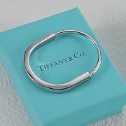 Tiffany Lock Bangle in Yellow/ Rose/ White Gold - 2