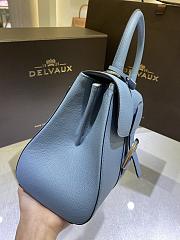 Delvaux Brilliant PM Top Handle Blue - 24x12x9cm - 5
