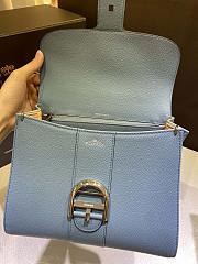 Delvaux Brilliant PM Top Handle Blue - 24x12x9cm - 2