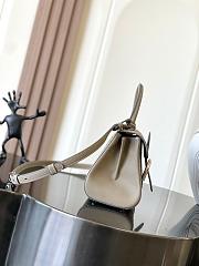 Delvaux Brillant Mini Surpique Rodeo Calf Ivory - 20x16x11.5cm - 4