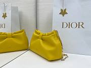Small Dior Bow Bag Buttercup Lambskin - 26x16x10cm - 4