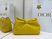 Small Dior Bow Bag Buttercup Lambskin - 26x16x10cm - 2