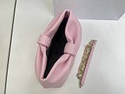 Small Dior Bow Bag Light Pink Lambskin - 26x16x10cm - 6