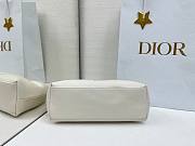 Small Dior Bow Bag White Lambskin - 26x16x10cm - 5