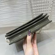My Dior Mini Bag Olive Taupe Patent Cannage Calfskin - 21x11.5x4.5cm - 3