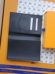 LV Passport Cover Monogram Empreinte Leather Black M63914 - 14x2.5x10cm - 2