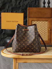 LV NeoNoe MM Monogram Canvas  Caramel Brown M44887 - 26x26x17.5cm - 5
