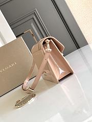 Bvlgari Serpenti Forever East West Handbag Shoulder Bag Patent Pink - 22x13x5.5cm - 6