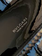 Bvlgari Serpenti Forever East West Handbag Shoulder Bag Patent Black - 22x13x5.5cm - 4