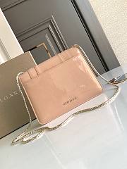 Bvlgari Serpenti Forever Small Crossbody Bag Patent Pink - 20x14x4.5cm - 2