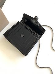 Bvlgari Serpenti Forever Small Crossbody Bag Patent Black - 20x14x4.5cm - 6
