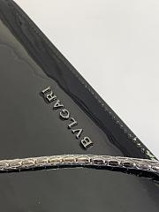 Bvlgari Serpenti Forever Crossbody Bag Patent Black - 25x17x8cm - 5