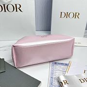 Small Dior Bow Bag Pink Iridescent Lambskin - 26x16x10cm - 2
