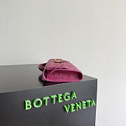 Bottega Veneta Andiamo Clutch in Ostrich Leather Cinnabar - 31x13x3cm - 6