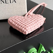 Heart Charm Intreccio Nappa Leather Pink - 2