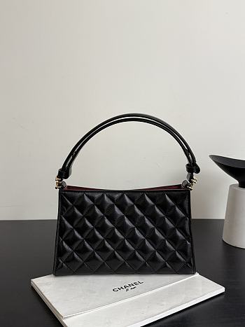 Chanel Top Handle Classic Black - 22.5×14×7.5cm