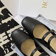 Dior Cherie Slingback Pump Black Supple Calfskin 4cm - 3