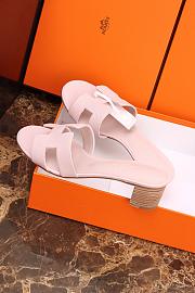 Hermes Oasis Sandal Epsom Light Pink 5cm - 5