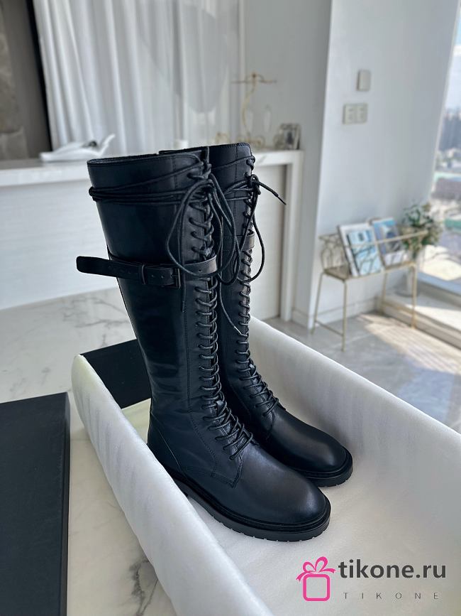 Ann Demeulemeester Alec High Boots Black 3cm - 1