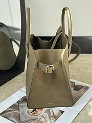 The Row Soft Margaux 12 Bag in Calfskin Leather Beige Brown - 30.5x23x19cm - 4