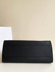 The Row Marlo 17 Bag in Textured Calfskin Leather Black - 43x30.5x16cm - 2