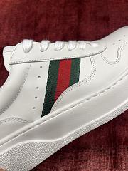 Men's Gucci Ace Sneaker with White Leather - 6